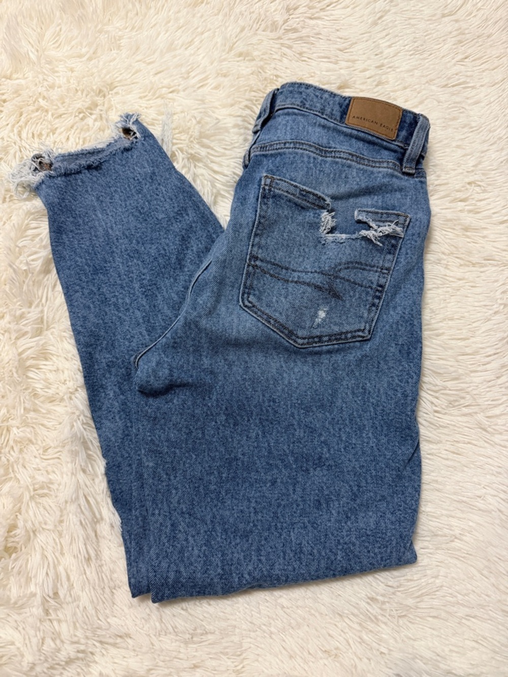 American Eagle Highest Rise Mom Jean